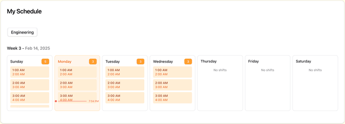 My Schedule