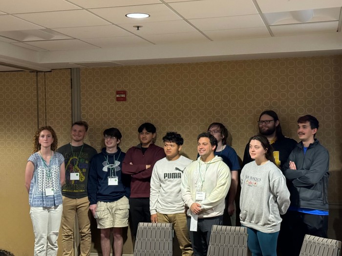 Winners of the mathematics competition at the Mathematical Association of America(MAA) Louisiana/ Mississippi Section 2024